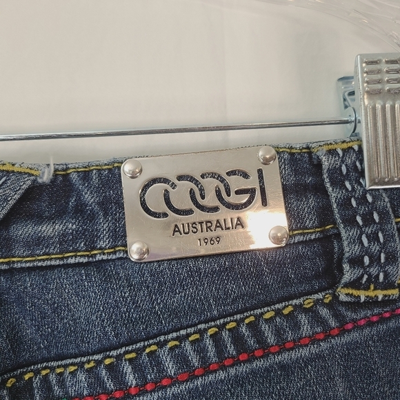 Coogie Straight Leg Blue Jeans Size 7/8 - Picture 6 of 14
